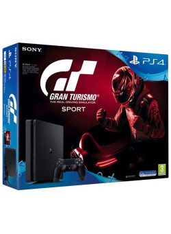 Игровая приставка Sony PlayStation 4 Slim 1TB Black (CUH-2108B) + Gran Turismo: Sport